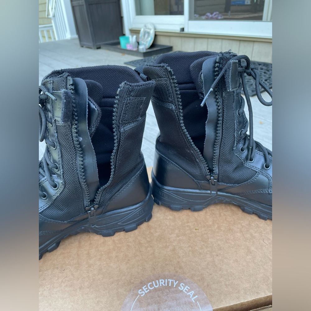 Worn 5.11 ‘Speed 3.0 Urban’ black, regular boots.  Size 11.